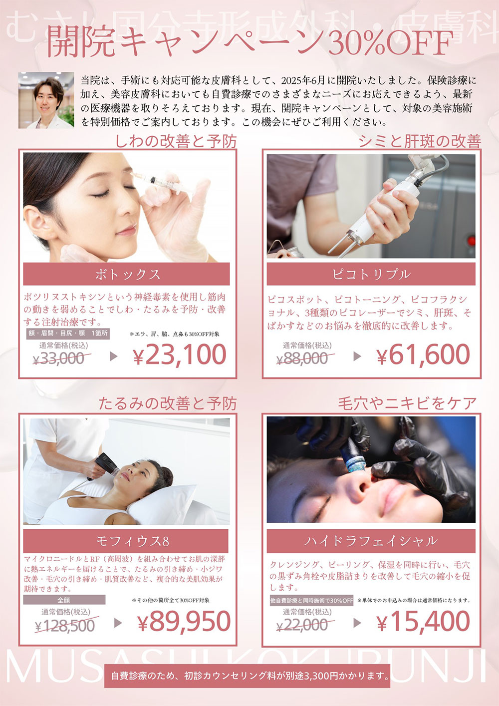 開院キャンペーン